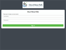 Tablet Screenshot of home.siouxfalls.org